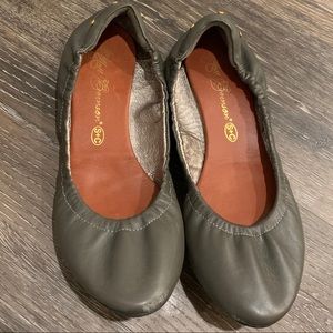 Matt Bernson S + C Gray Slip On Ballet Flats -s56